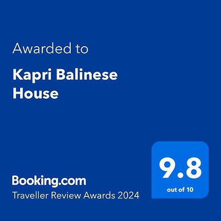 Kapri Balinese House Apartment Убуд Екстериор снимка